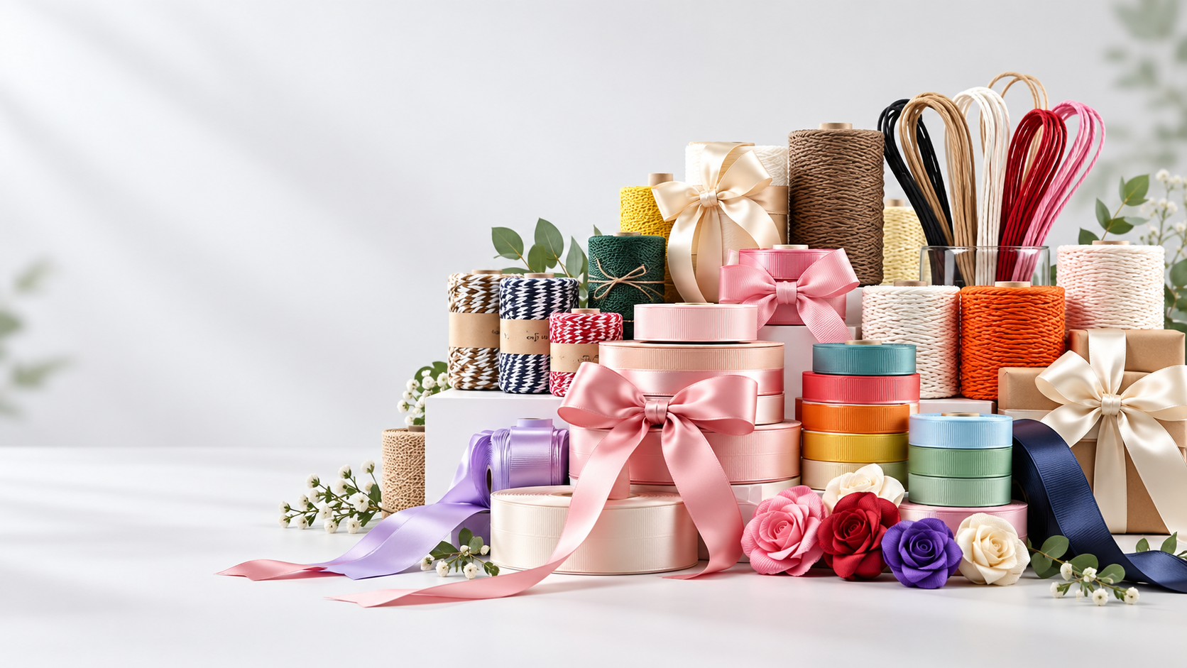 Premium ribbons, bows and packaging trims