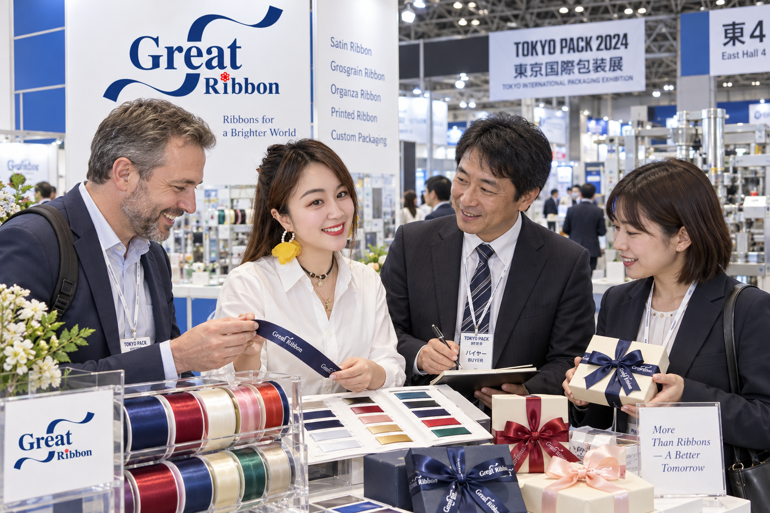 Great Ribbon customer meeting