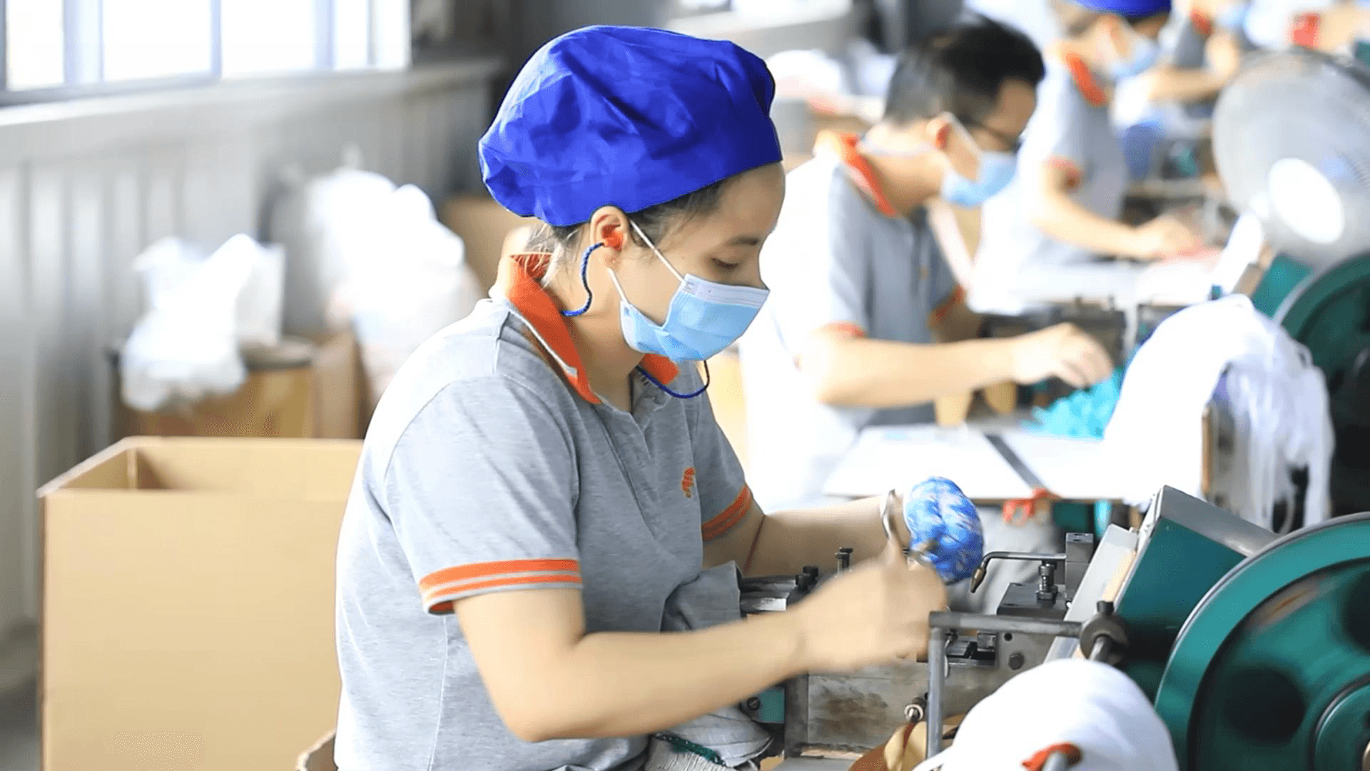 Great Ribbon quality inspection and production