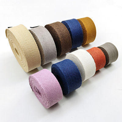 GRS Herribone Woven Paper Ribbon Roll Plain Pattern Assorted Color Solid