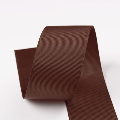 3mm-100mm Solid Assorted Color Polyester Grosgrain Ribbon for Gift Wrapping and DIY Craft