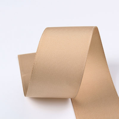 3mm-100mm Solid Assorted Color Polyester Grosgrain Ribbon for Gift Wrapping and DIY Craft