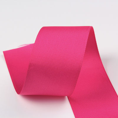 3mm-100mm Solid Assorted Color Polyester Grosgrain Ribbon for Gift Wrapping and DIY Craft