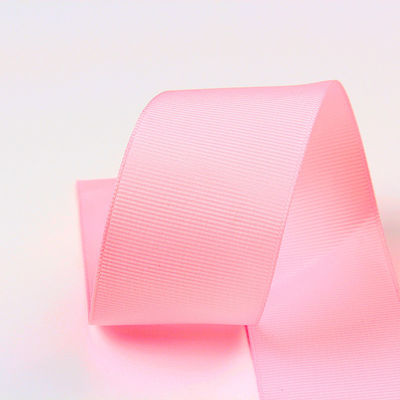 3mm-100mm Solid Assorted Color Polyester Grosgrain Ribbon for Gift Wrapping and DIY Craft