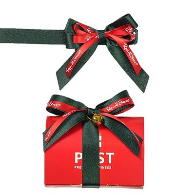 Polyester Satin Ribbon Bows ISO9001 Satin Ribbon For Gift Wrapping