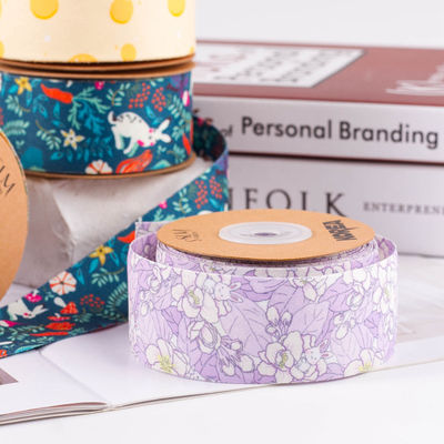 Polyester Double Sided Printed Ribbon 25mm-40mm Wide ISO9001