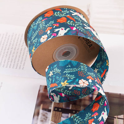 Polyester Double Sided Printed Ribbon 25mm-40mm Wide ISO9001