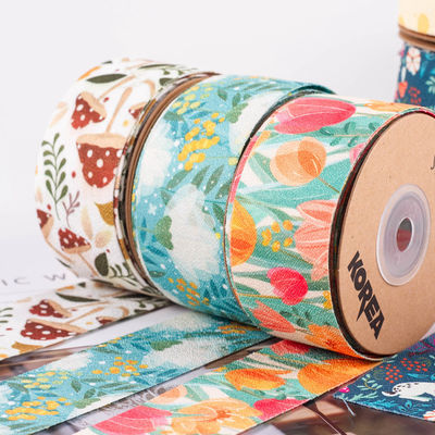 Polyester Double Sided Printed Ribbon 25mm-40mm Wide ISO9001