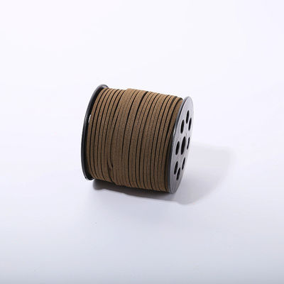 Suede Leather Velvet Wired Ribbon 3mm Double Sided Velvet Ribbon