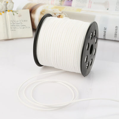 Suede Leather Velvet Wired Ribbon 3mm Double Sided Velvet Ribbon