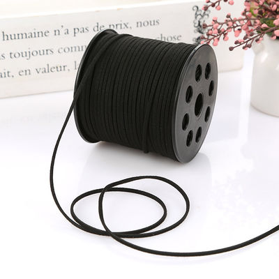 Suede Leather Velvet Wired Ribbon 3mm Double Sided Velvet Ribbon