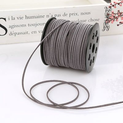 Suede Leather Velvet Wired Ribbon 3mm Double Sided Velvet Ribbon
