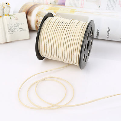 Suede Leather Velvet Wired Ribbon 3mm Double Sided Velvet Ribbon