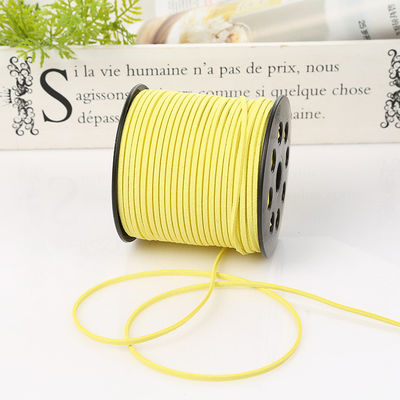 Suede Leather Velvet Wired Ribbon 3mm Double Sided Velvet Ribbon