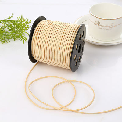 Suede Leather Velvet Wired Ribbon 3mm Double Sided Velvet Ribbon