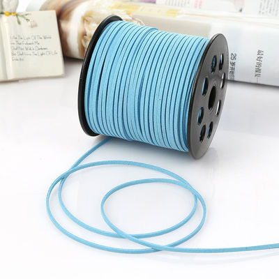 Suede Leather Velvet Wired Ribbon 3mm Double Sided Velvet Ribbon