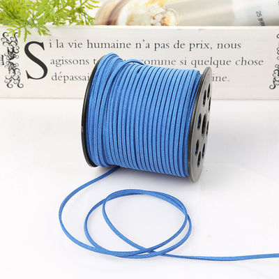 Suede Leather Velvet Wired Ribbon 3mm Double Sided Velvet Ribbon