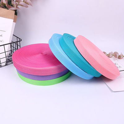 20mm-50mm Uv Resistant Polypropylene Webbing Rose Blue Pink