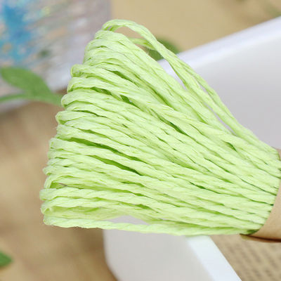 2 Strands Twisted Paper Cord 100m Eco Friendly Paper Cording