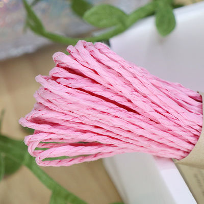 2 Strands Twisted Paper Cord 100m Eco Friendly Paper Cording