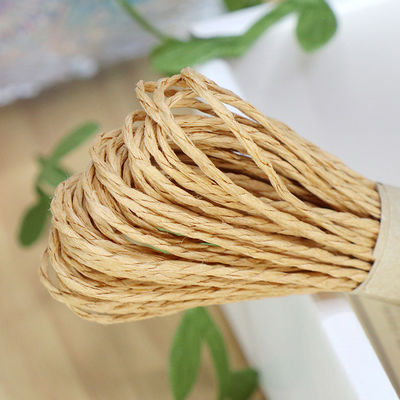 2 Strands Twisted Paper Cord 100m Eco Friendly Paper Cording
