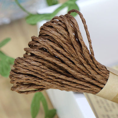 2 Strands Twisted Paper Cord 100m Eco Friendly Paper Cording