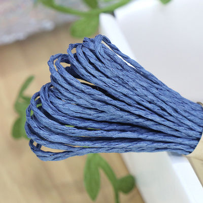 2 Strands Twisted Paper Cord 100m Eco Friendly Paper Cording