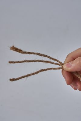 1mm-20mm Colored Jute Twine ISO9001 Eco Friendly 6mm Jute Rope