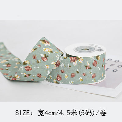 Bow Personalised Printed Ribbon 40mm Floral Printed Ribbon