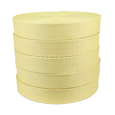 Customize Kevlar Ribbon Red Black Fire Resistant Webbing