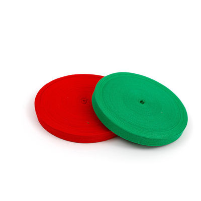 10mm-40mm Plain Cotton Ribbon Pink Green Blue Woven Edge Ribbon